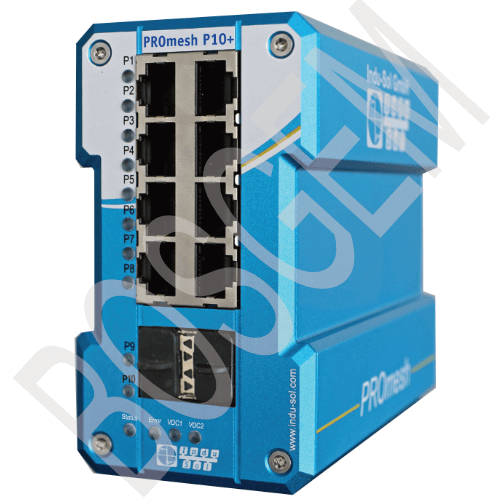 Profinet Soket PROmesh P10 | PROFINET PROFINET switch ile zaman ve maliyet tasarrufu